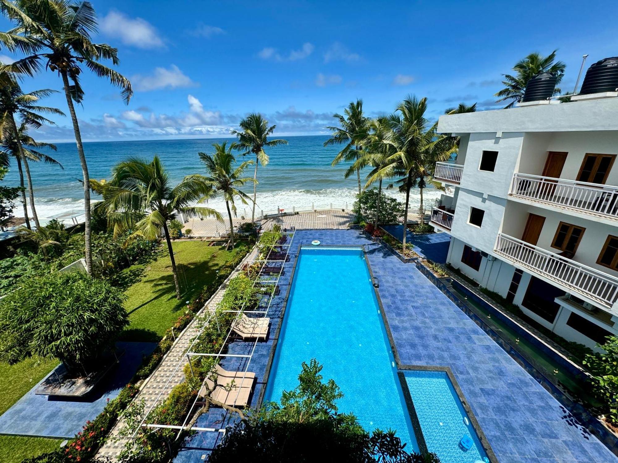Skylar Seaview Beach Resort & Ayurveda Varkala Exterior foto